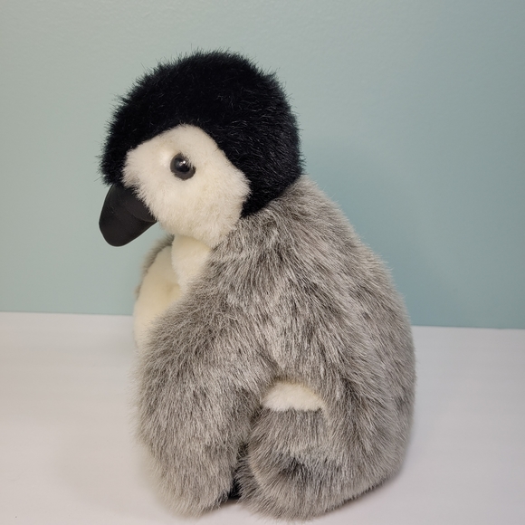 Folkmanis Baby Emperor Penguin Plush Full Body Hand Puppet Lifelike No Tags - Picture 4 of 11